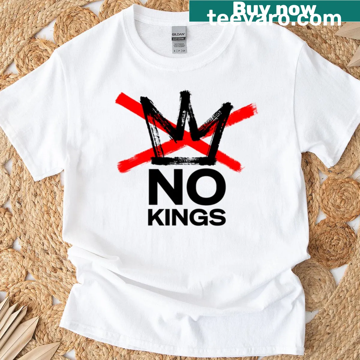 Minimalist logo design with a freedom message on a T-shirt — on a men's t-shirt