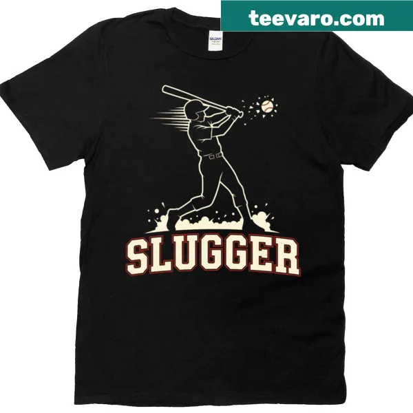 Sports T-shirt with Slugger touchdown graphic