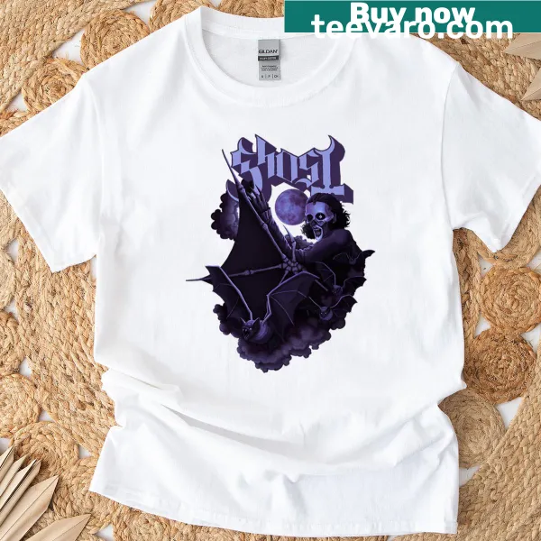 Illustration of bats on a T-shirt celebrating wildlife