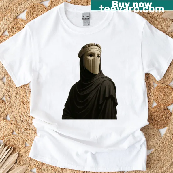 Silent Oracle graphic t-shirt featuring mystical design