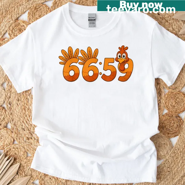 Thanksgiving t-shirt with 'Six Seven' meme humor design