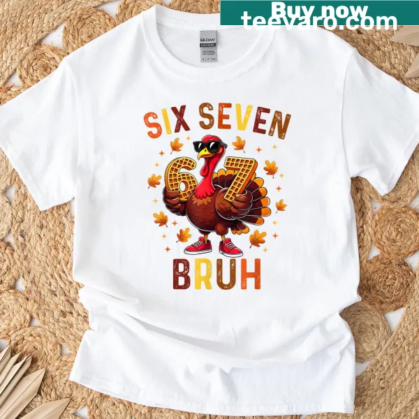 Funny turkey meme graphic on Thanksgiving t-shirt