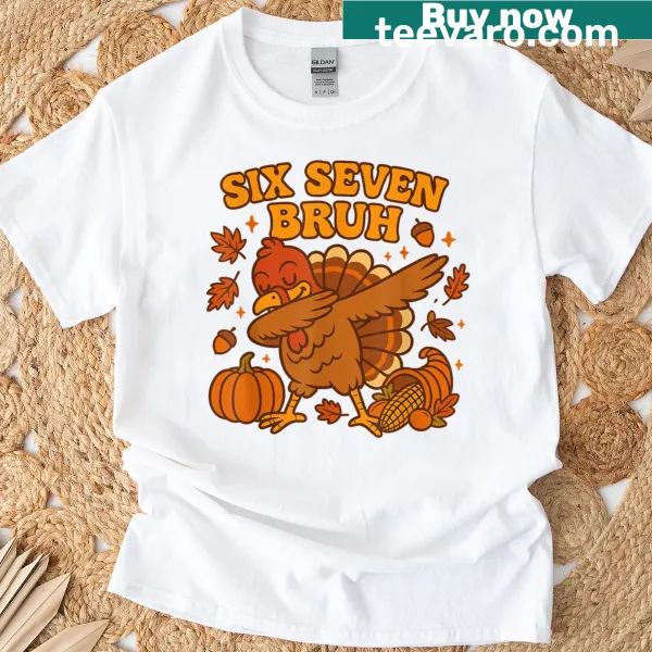 Funny turkey dabbing graphic for Thanksgiving