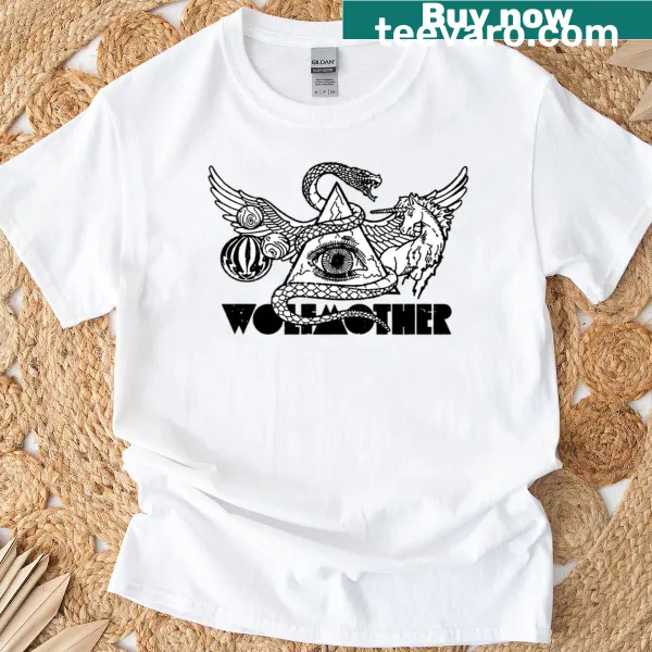 T-shirt featuring an illustration dedicated to the band Wolfmother