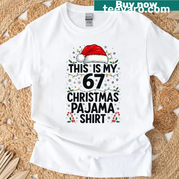 Fun Christmas T-shirt with meme-inspired graphics for kids