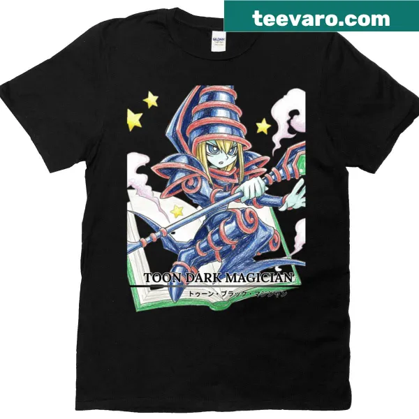 T-shirt featuring a Toon Dark Magician illustration