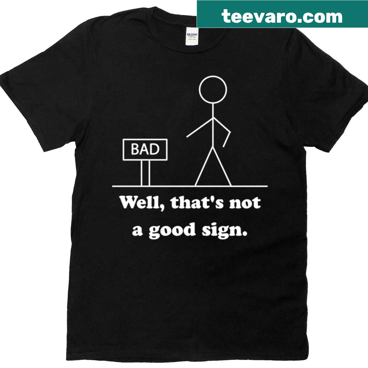 Retro humor shirt with sarcastic phrase for teens — on a men's t-shirt
