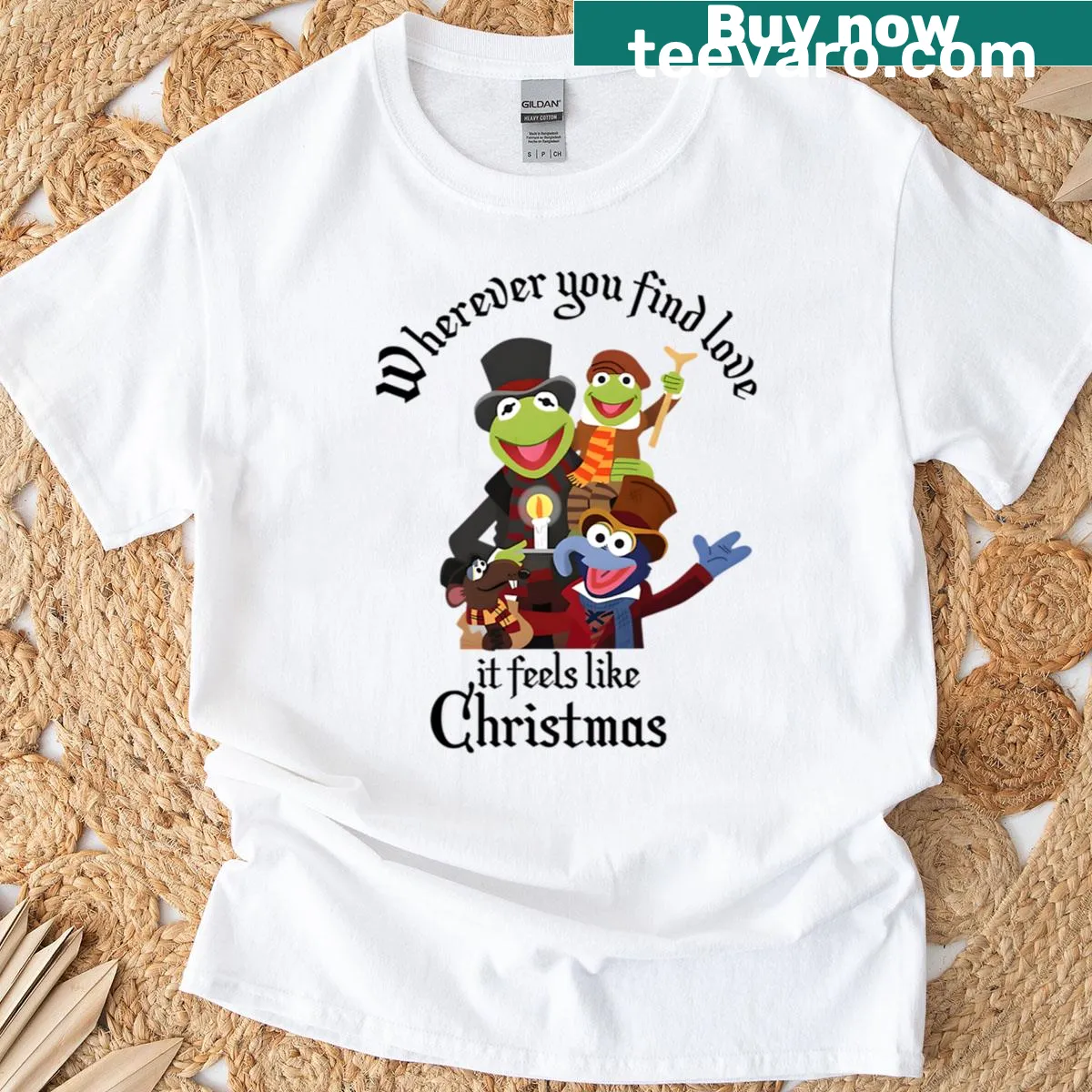 Vintage T-shirt featuring 90s American cartoon themes and designs — on a men's t-shirt