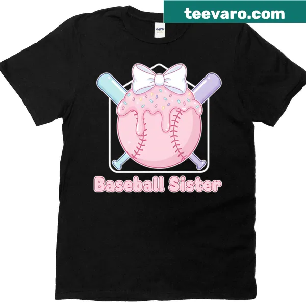 Oversized T-shirt with ice cream and bow cartoon design