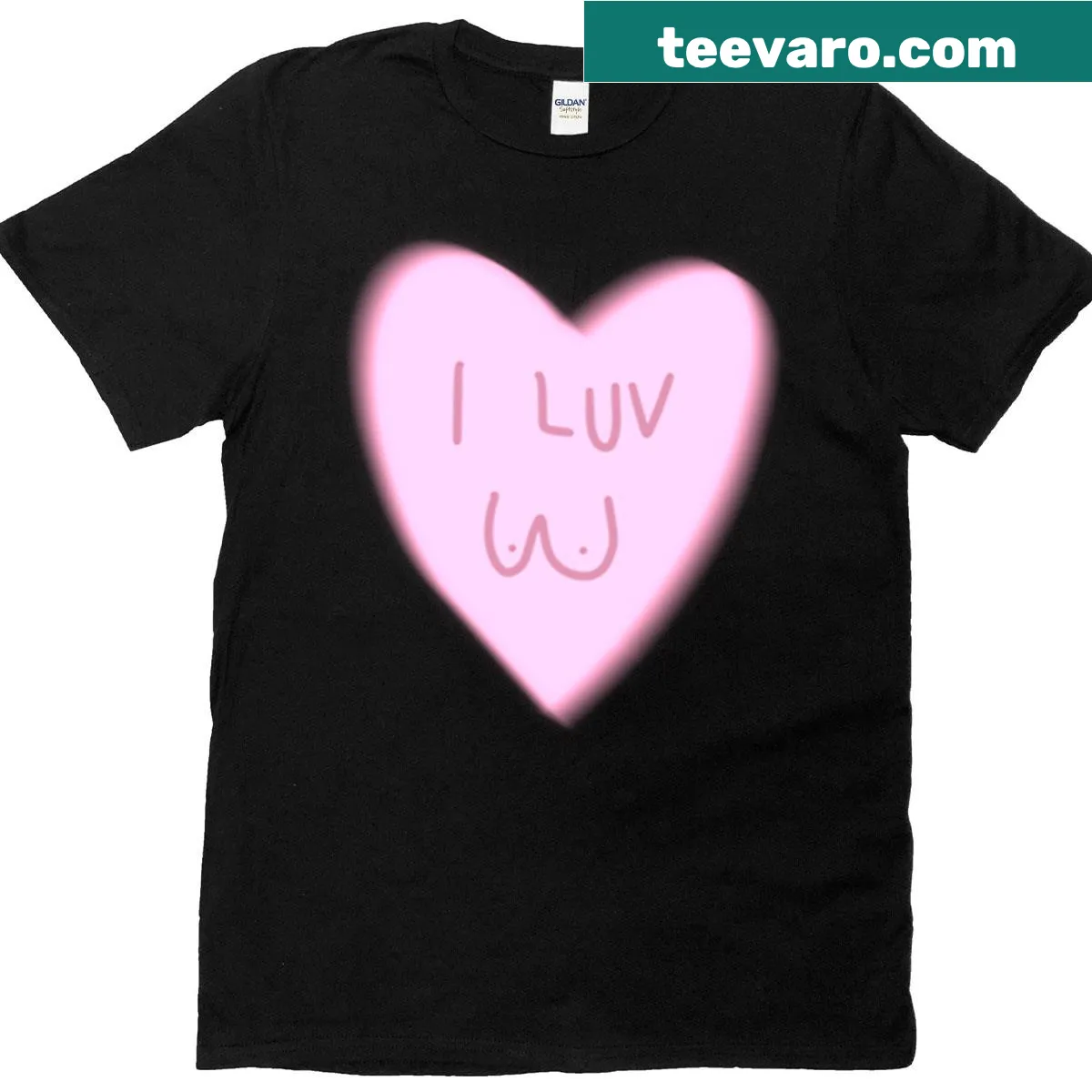 Breast cancer awareness T-shirt with a supportive message — on a men's t-shirt
