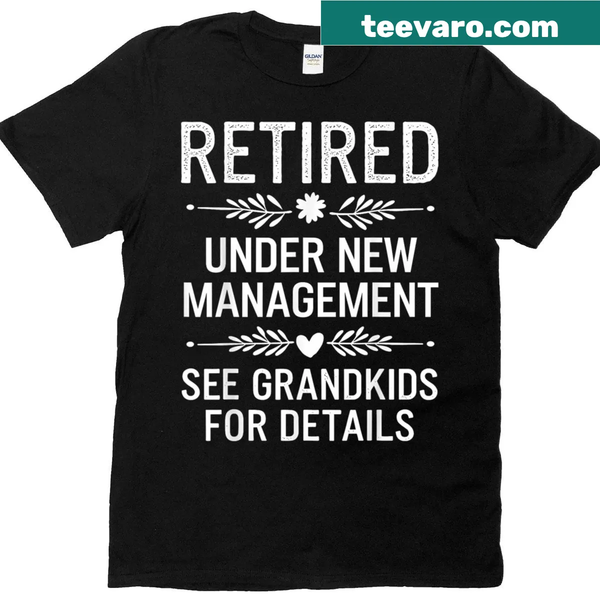 Nostalgic retirement graphic on a grandpa novelty t-shirt. — on a men's t-shirt