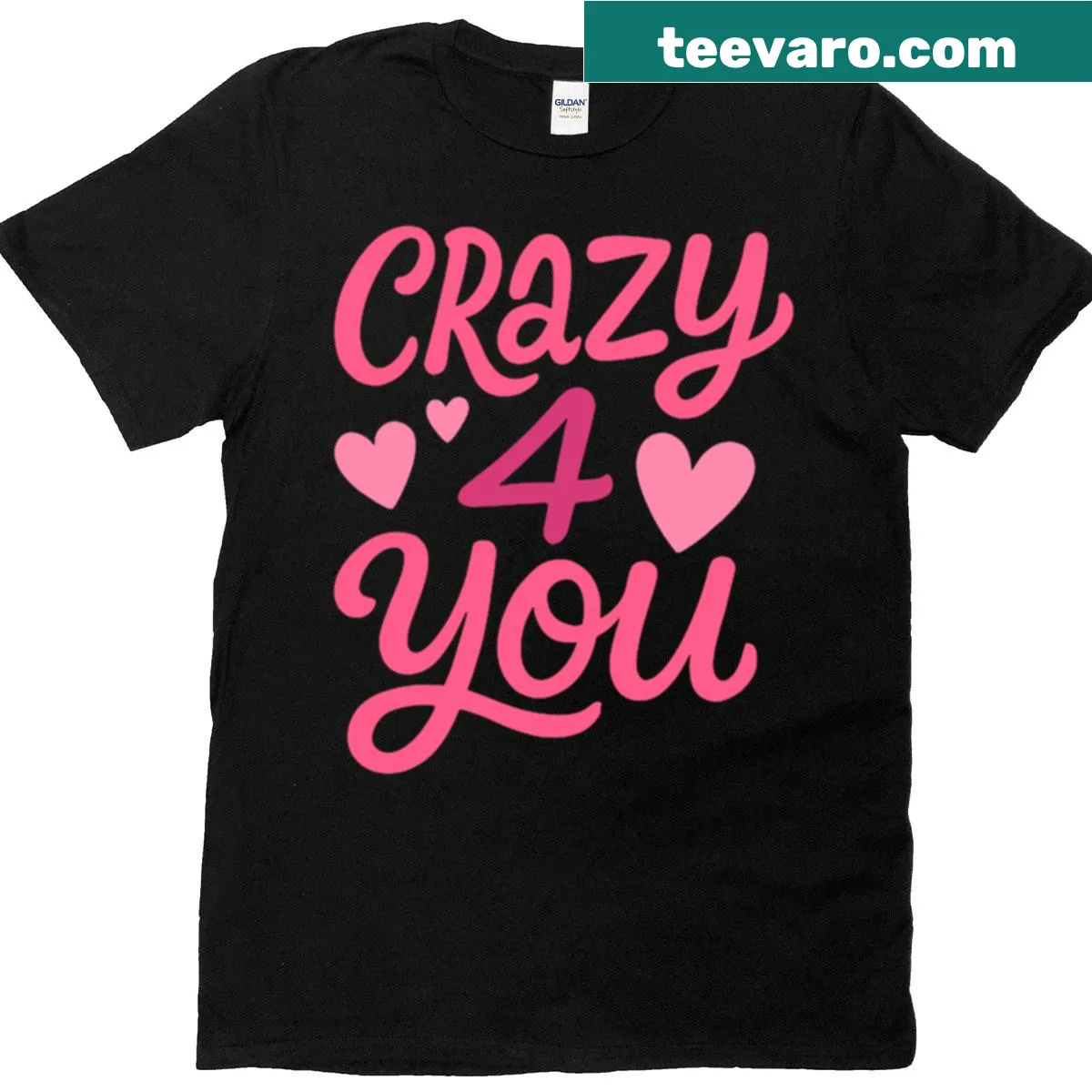Playful text design on a love-themed T-shirt. — on a men's t-shirt