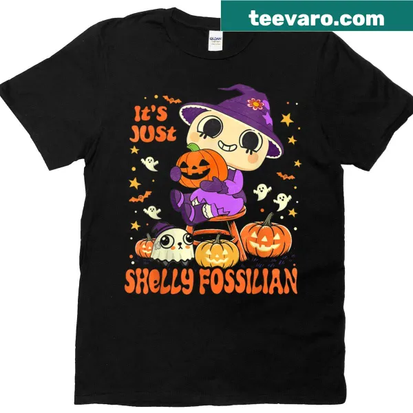 Vintage-style Halloween t-shirt with quirky graphic and text