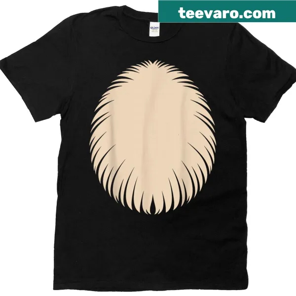 Cartoon reindeer belly design T-shirt for all ages