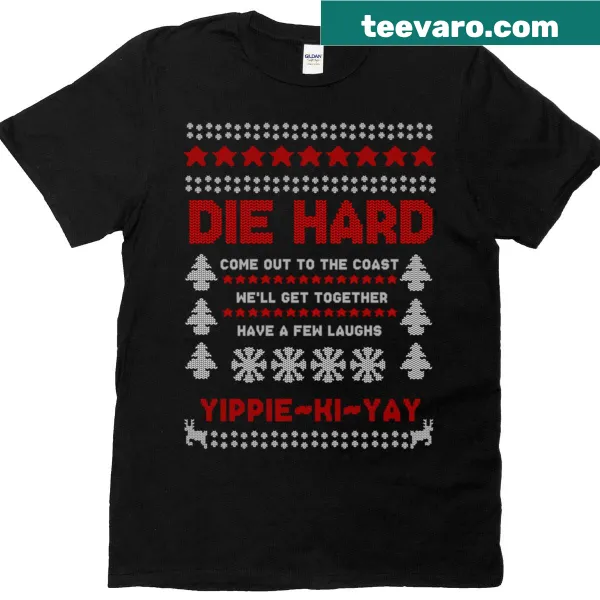 Die Hard Christmas t-shirt referencing 2018