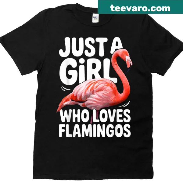 Artistic T-shirt featuring a flamingo design for bird lovers
