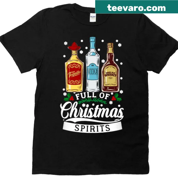 Christmas spirit t-shirt with festive message