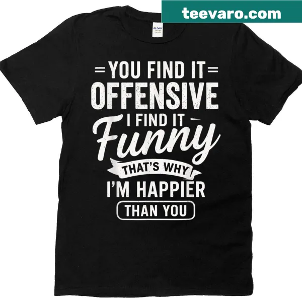 Edgy text-based graphic T-shirt with sarcastic humor