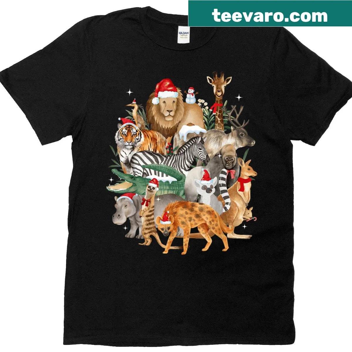 Zoo-themed T-shirt for animal lovers — on a men's t-shirt
