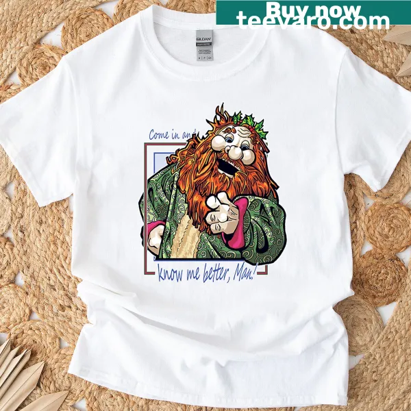 Humorous Know Me Better Man T-shirt design