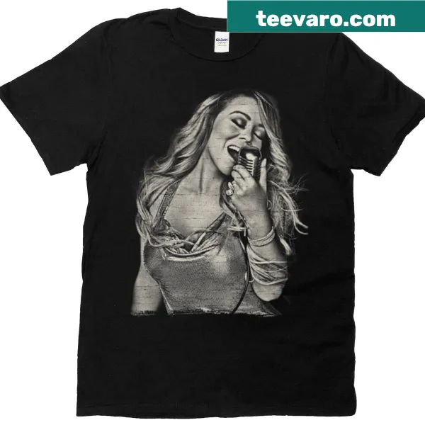 Vintage oversized t-shirt featuring a nostalgic Mariah design
