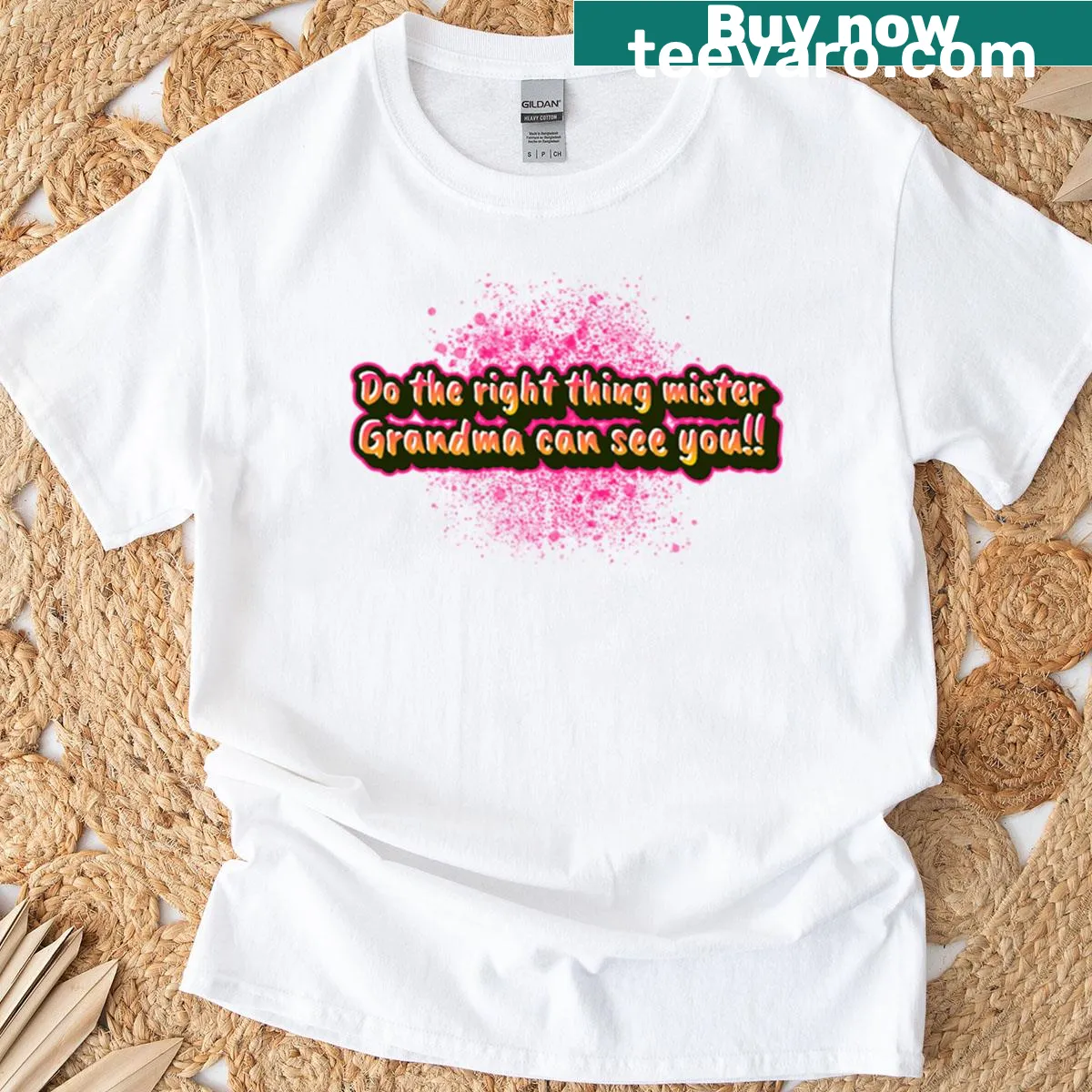 Heartfelt text graphic expressing enduring love and remembrance on a T-shirt — on a men's t-shirt