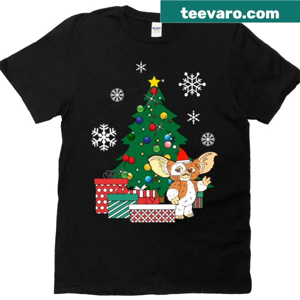 Humorous Christmas t-shirt featuring Gizmo from Gremlins