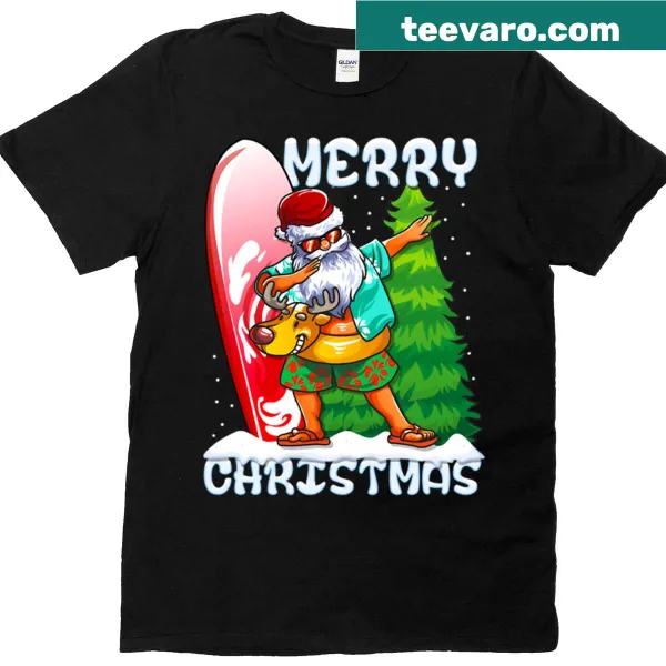 Edgy holiday T-shirt with 'Santa Knows You've Been A Cunt'