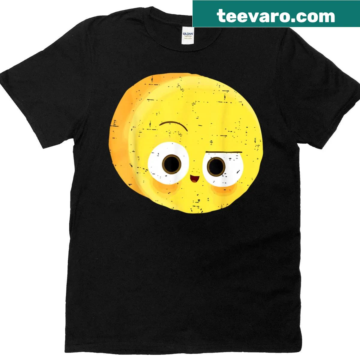 Humorous teacher T-shirt featuring a food group theme and cartoon graphics — on a men's t-shirt