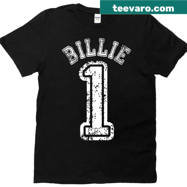 Vintage T-shirt declaring Number 1 Greatest Fan of Billie