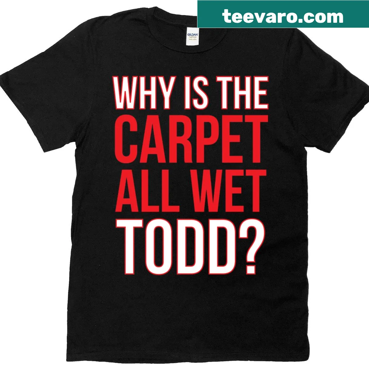 Fitted T-shirt with humorous text referencing a popular movie quote — on a men's t-shirt
