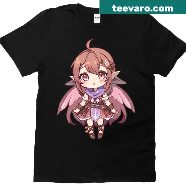 Whimsical fairy graphic t-shirt celebrating fantasy art