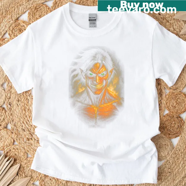 T-shirt featuring Eren Yeager from Attack on Titan