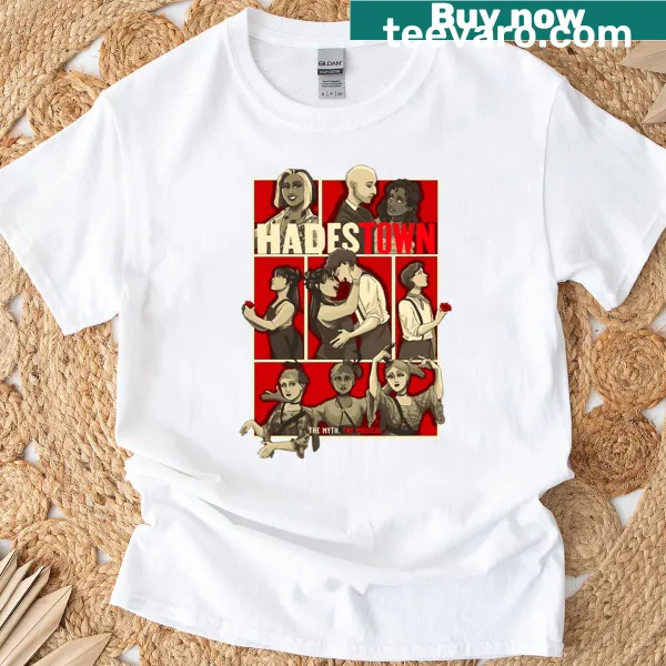 Theatrical T-shirt inspired by Hadestown musical