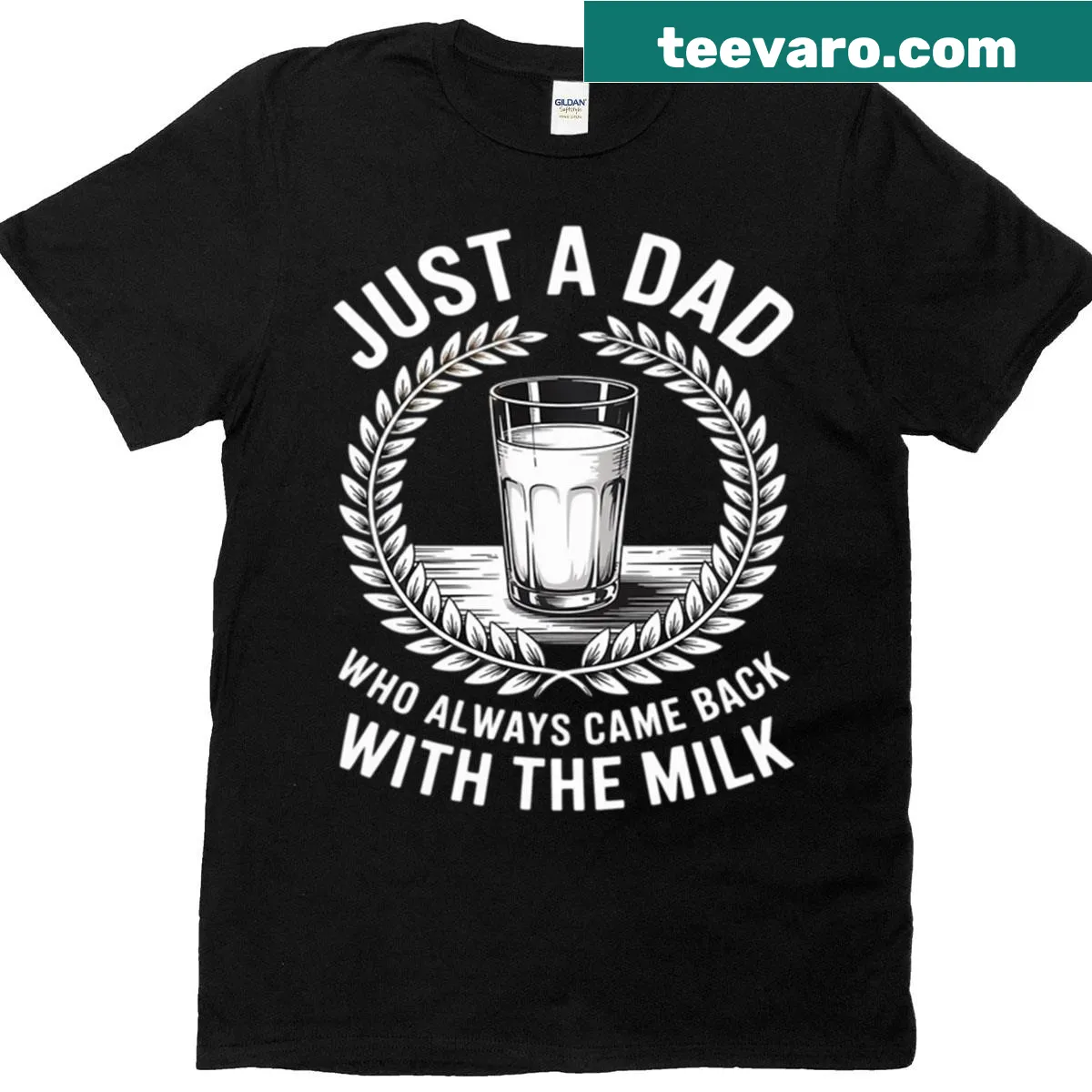 Humorous Father's Day t-shirt with dad joke — on a men's t-shirt