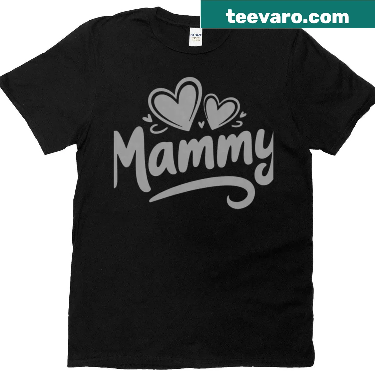 Heartfelt T-shirt celebrating 'Mammy' with loving design — on a men's t-shirt