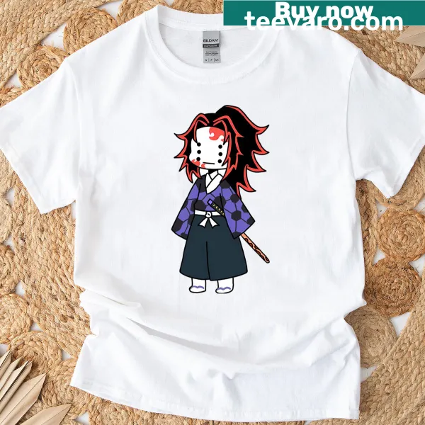 Cute cartoon mini demon design on a T-shirt for kids