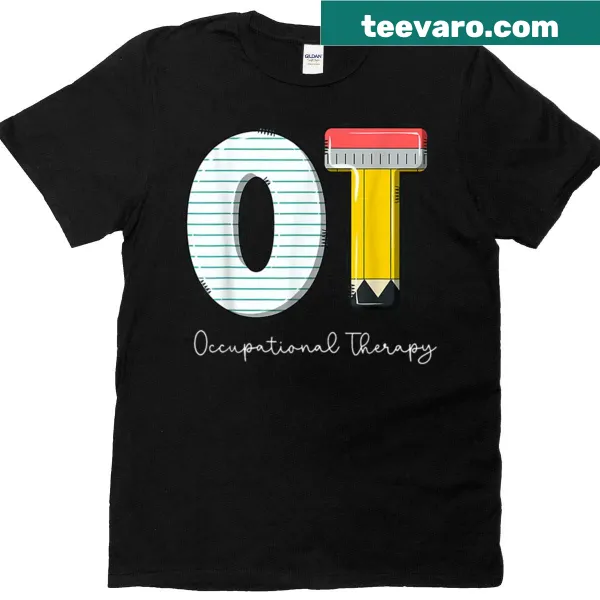 Occupational Therapy teacher t-shirt with OT design
