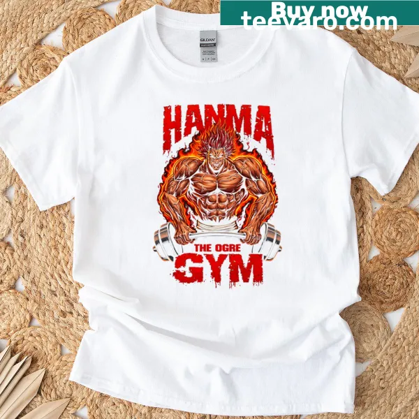 T-shirt featuring Yujiro Hanma in a classic martial arts illustration