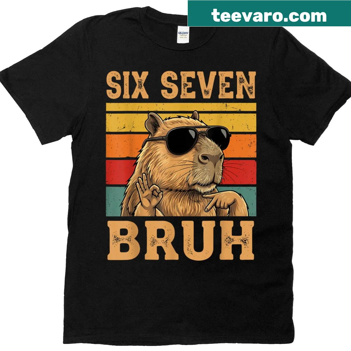 Versatile t-shirt for boys, girls, and teens — on a men's t-shirt