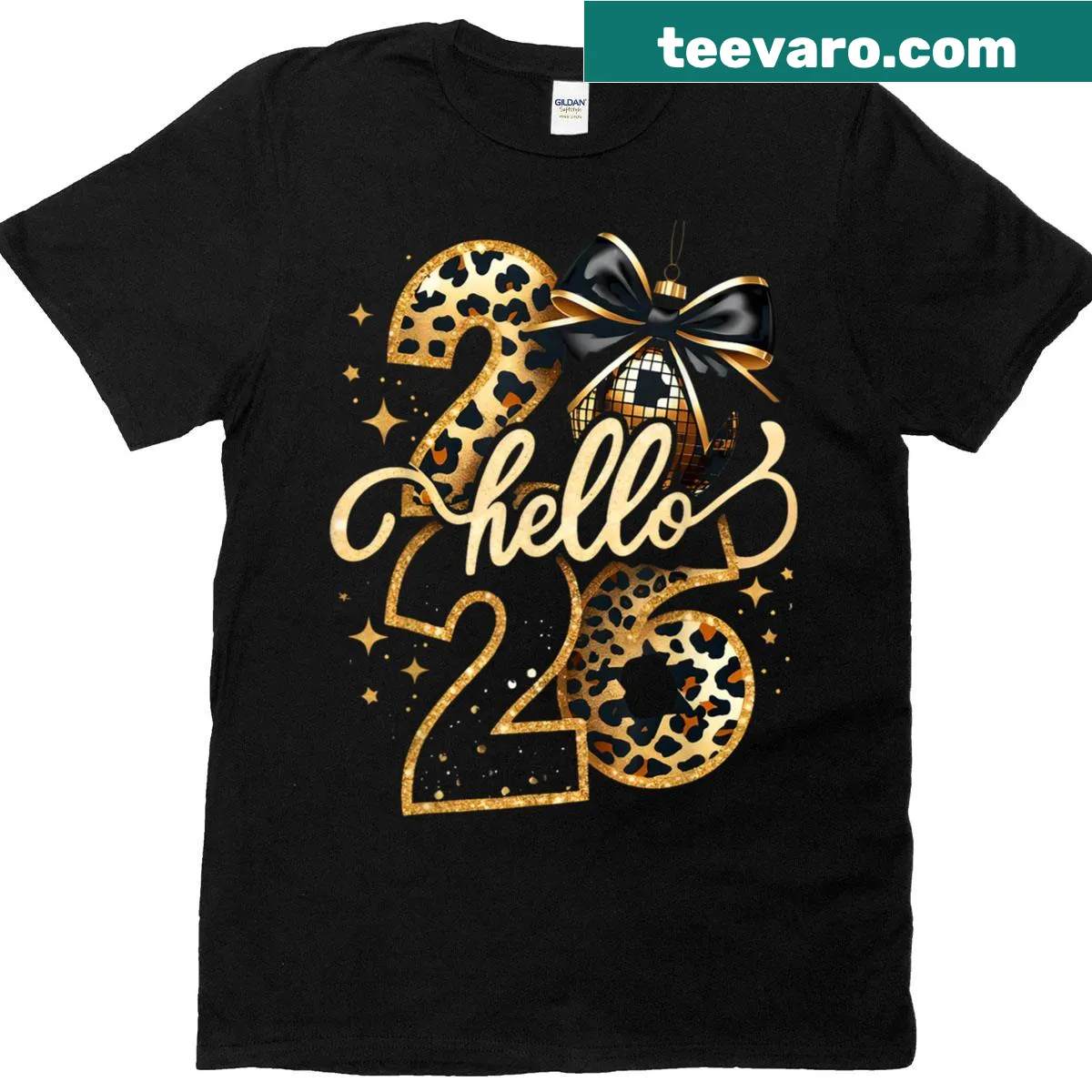 New Year t-shirt designed for 2026 celebrations — on a men's t-shirt