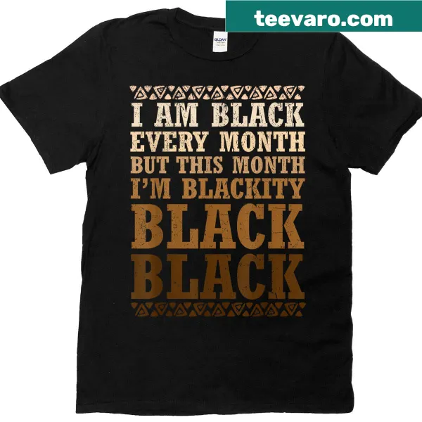 Bold text design celebrating Black pride and history.