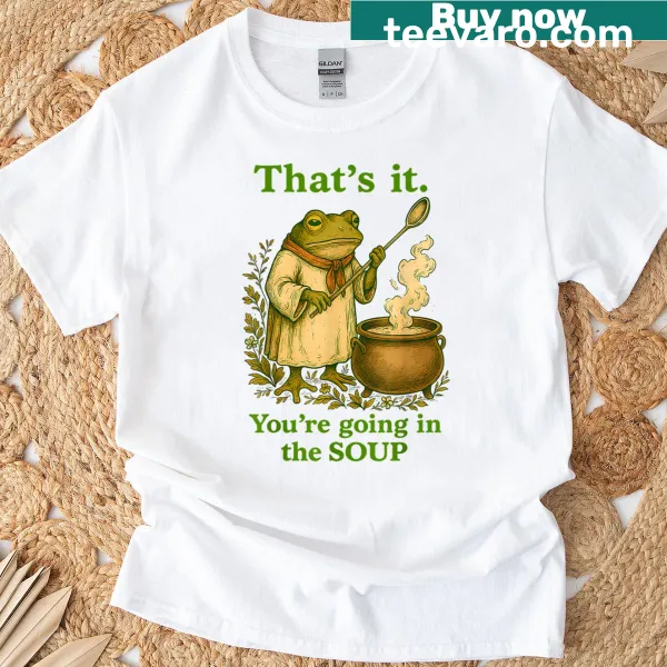 Sarcastic funny t-shirt with frog wizard graphic