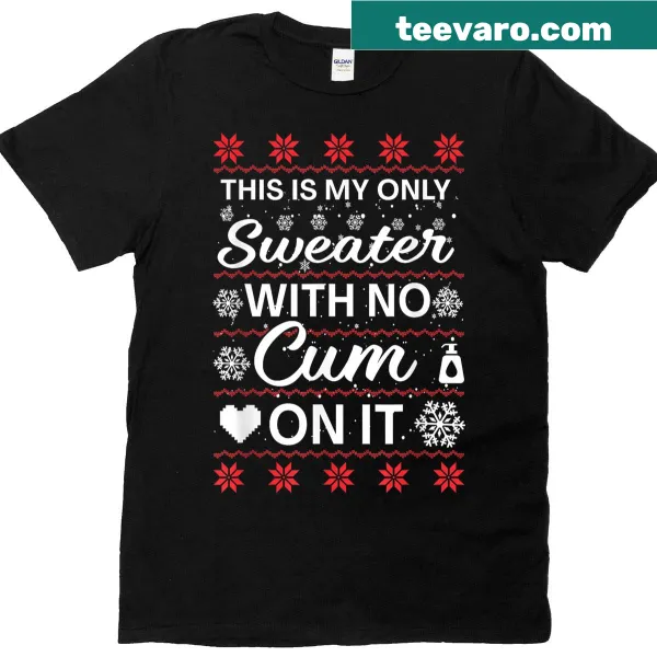 Edgy holiday T-shirt with humorous Christmas phrase