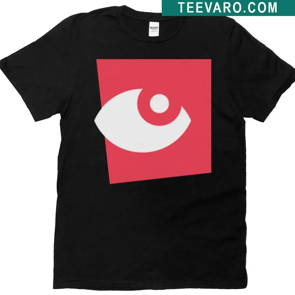 T-shirt featuring Blink logo and city blocks graphic on front and back. — on a men's t-shirt