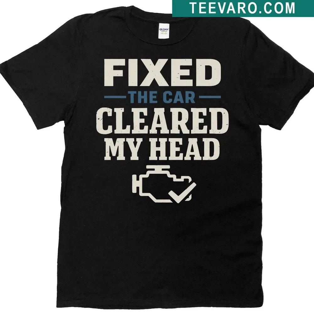 Funny mechanic t-shirt with the phrase 'Wrenching Is My Therapy' in bold text. — on a men's t-shirt