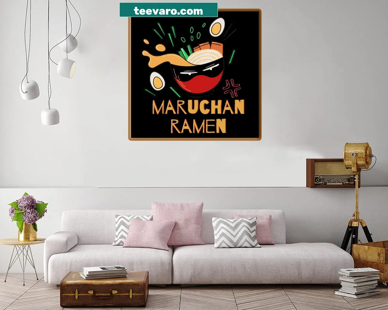 Stylish ramen bowl interpretation highlighting culinary joy