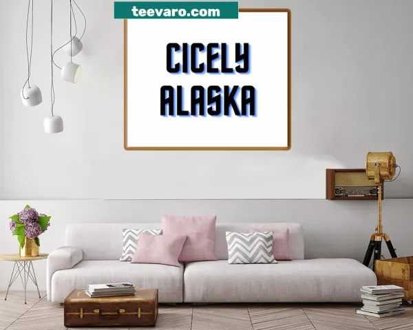 Scenic canvas print of Cicely, Alaska landscape
