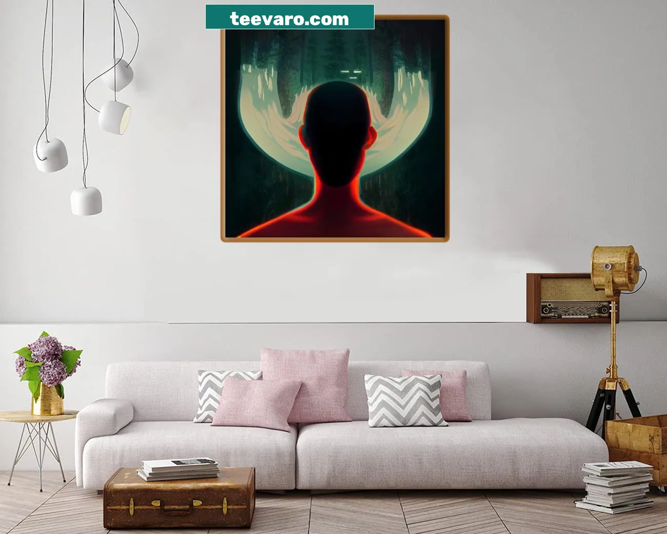 Serene illustration depicting a peaceful dreamscape