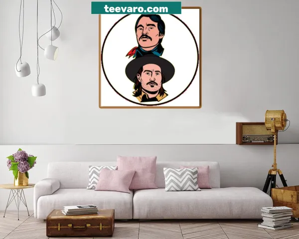 Heartwarming canvas print celebrating Hermanos Gutierrez and music